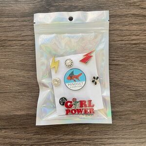 Girl Power Pin Set - Multicolor